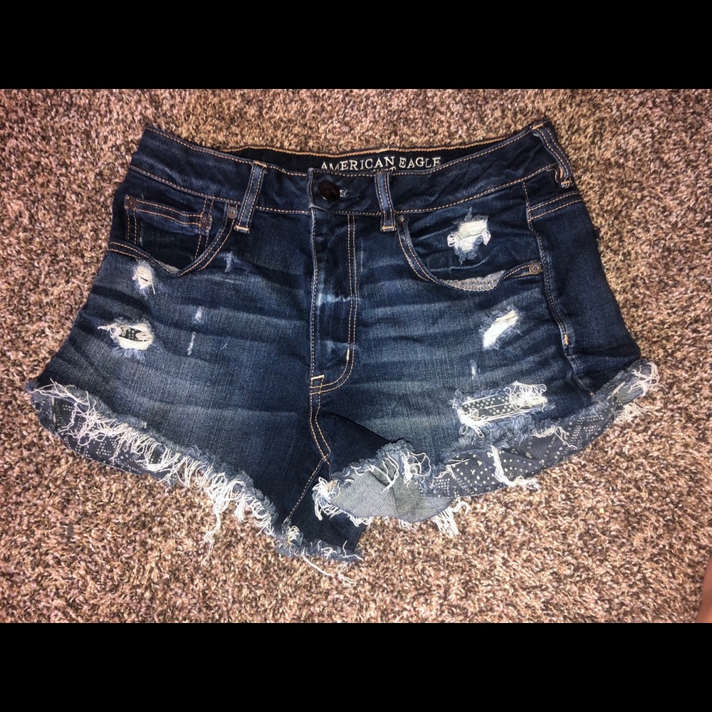 American eagle denim shorts